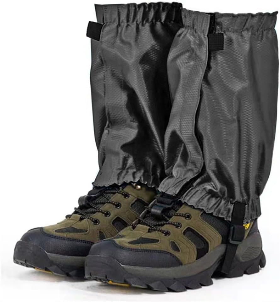 Ankle Gaiters,Lightweight Adjustable Leg Gaiters for Men Women, Waterproof Hiking Gaiters for Snow,Trail Running,Hiking,Hunting,Walking,Skiing
