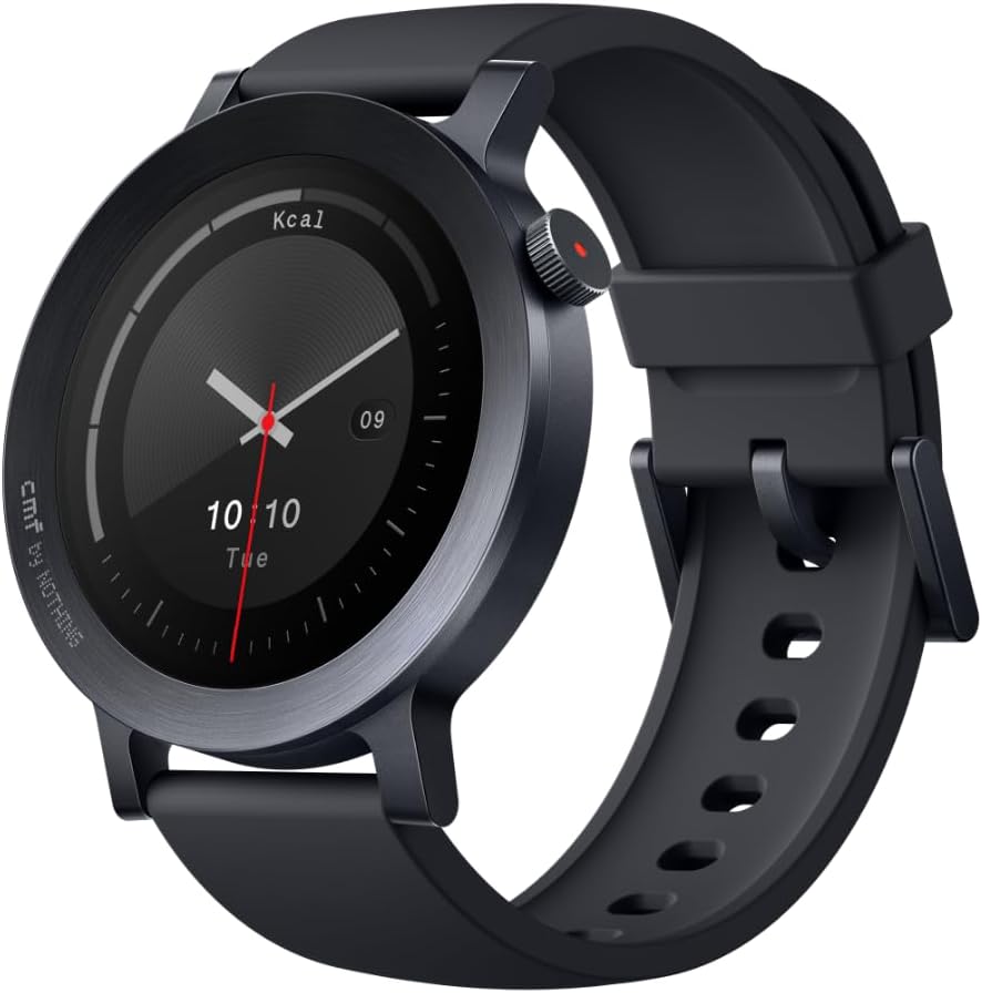 CMF BY Nothing Watch 3 Pro Smart Watch for Men Women, Bluetooth Call AI Energy Score, 1.43” Heart Rate Tracking, Sleep Monitor, GPS & 130 Sport Modes, Fitness Tracker for Android iOS, IP68 Dark Grey