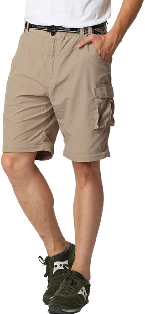 JOMLUN Boy’s Scout Pants Convertible Hiking Quick Dry Zip Off Pants Outdoor Climbing Casual Trouser Kids Youth Cargo Pants