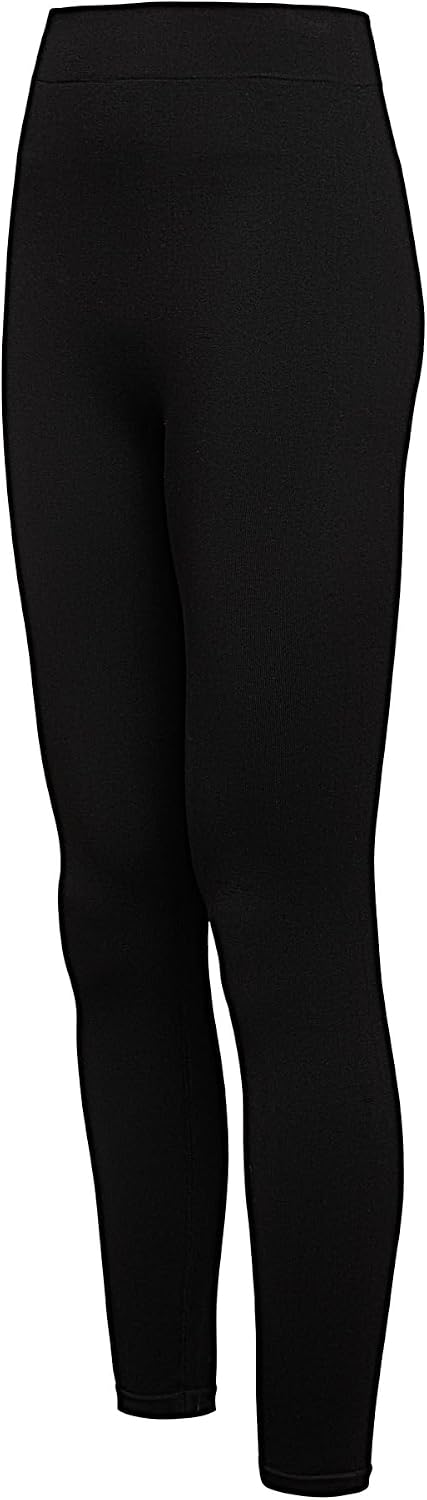 E4M Men’s Thermals Top and Bottom Set - Men’s Long Johns with Ski Mask, Black