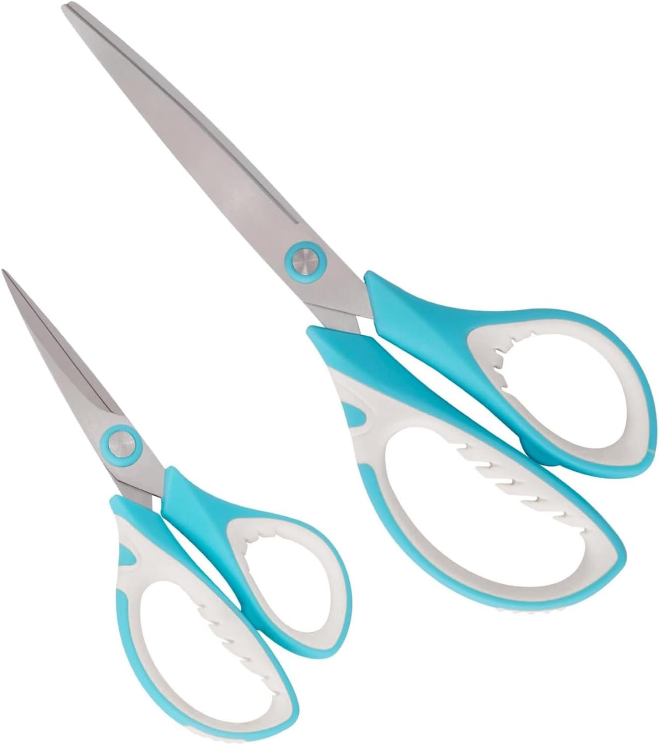 MAUFORE Blue Professional Sewing Scissors and Rotary Cutter with Blades Set