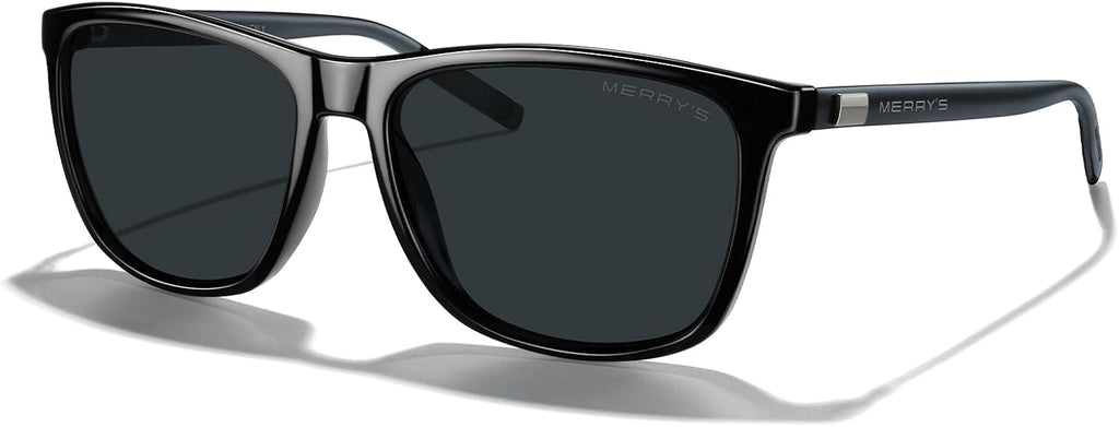 MERRY'S Unisex Polarized Aluminum Sunglasses Vintage Sun Glasses For Men/Women S8286