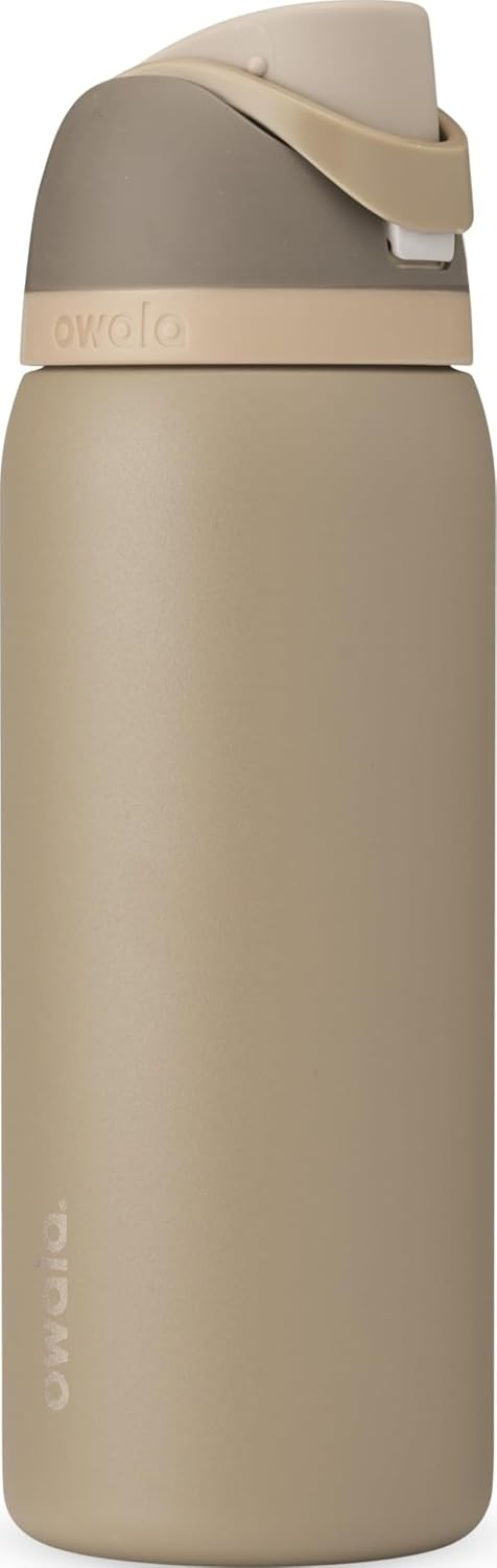 Owala FreeSip Insulated Stainless Steel Water Bottle with Straw, BPA-Free Sports Water Bottle, Great for Travel, 32 Oz, Alpine Sport