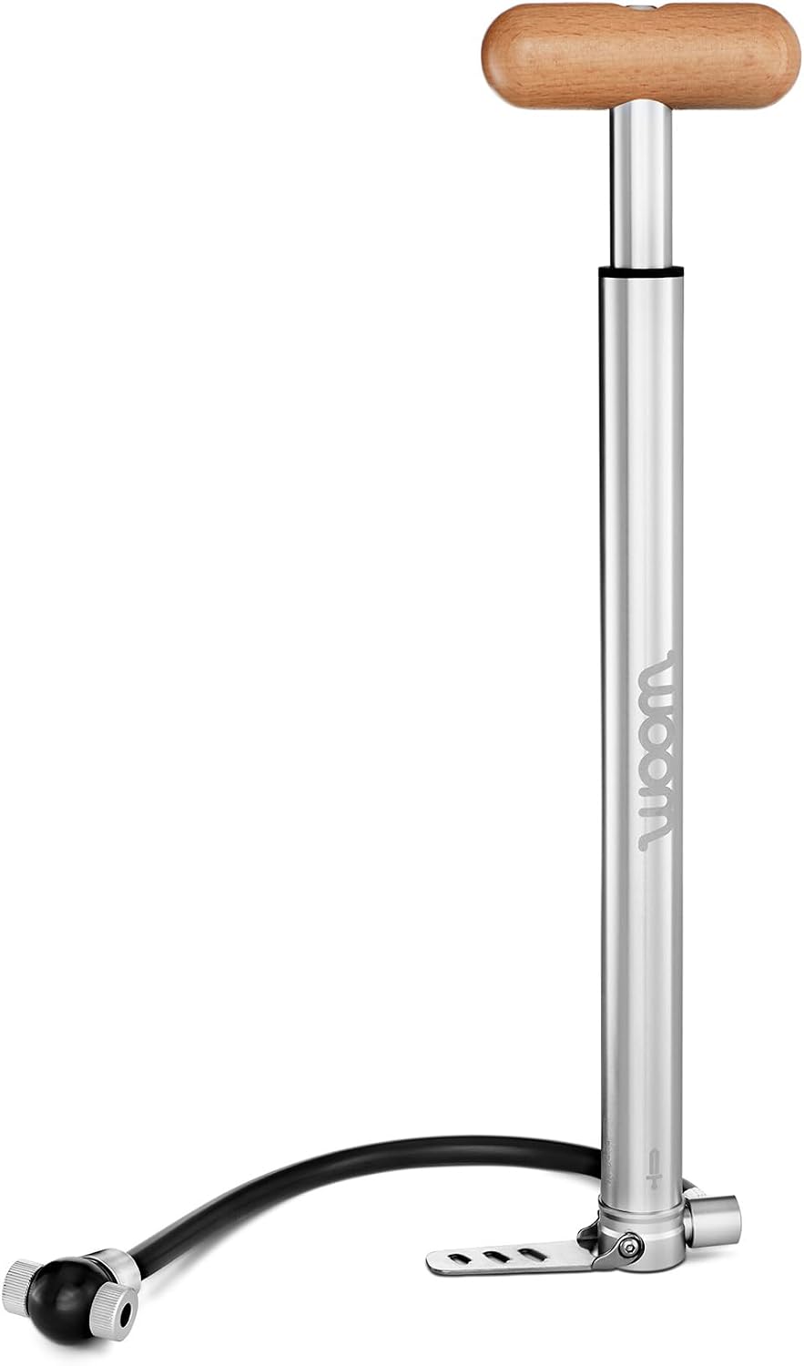 woom Airflo Kids Bike Pump, Mini Tire Pump, Presta & Schrader