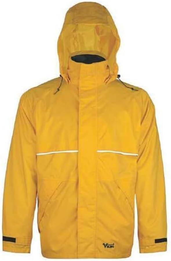 Viking Journeyman 420D Waterproof Jackets for Men - Heavy-Duty Hooded Industrial Jacket for Construction and Forestry