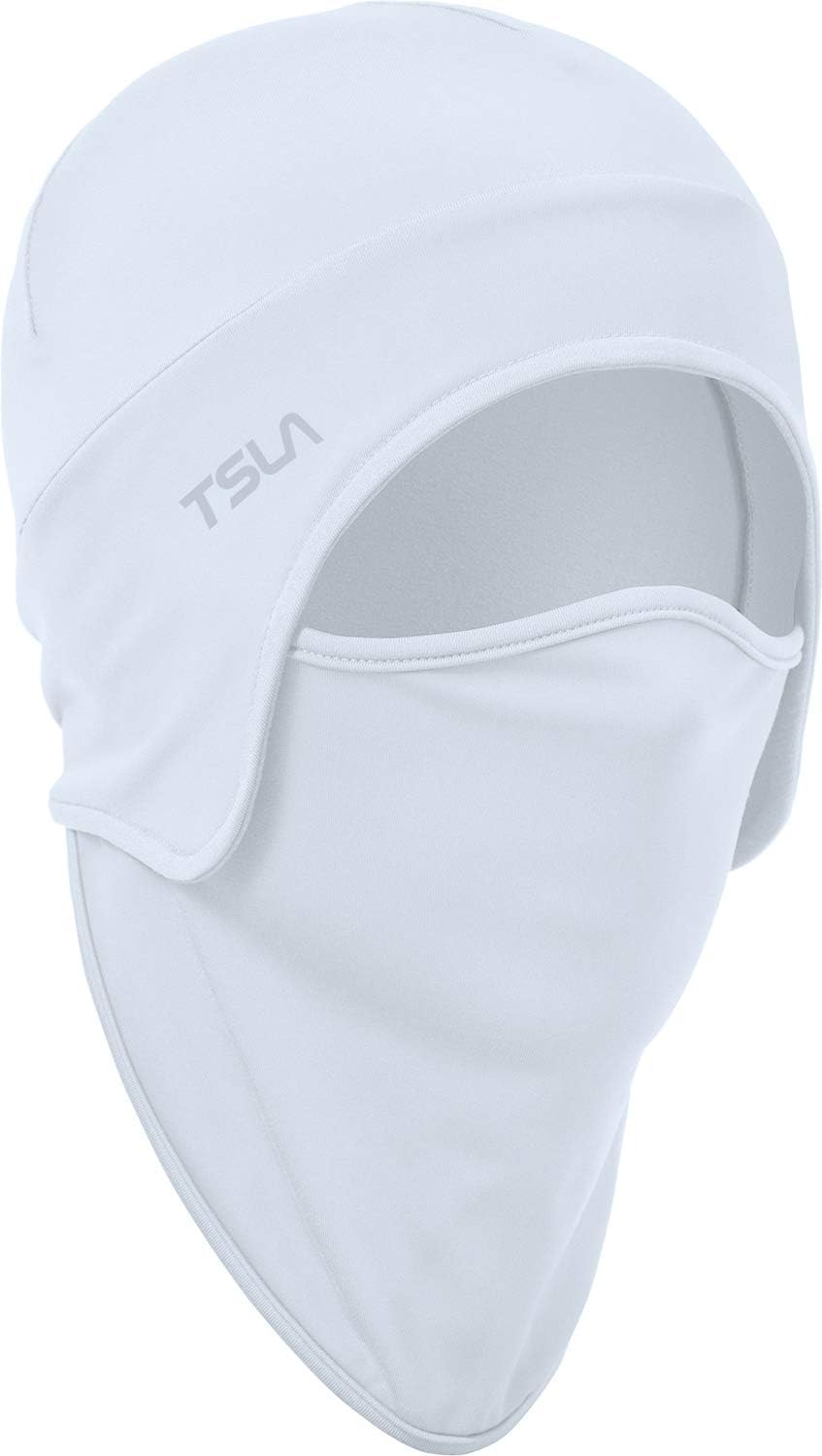 TSLA Men and Women Thermal Fleece Skull Cap, Winter Ski Cycling Under Helmet Liner, Running Beanie Hat