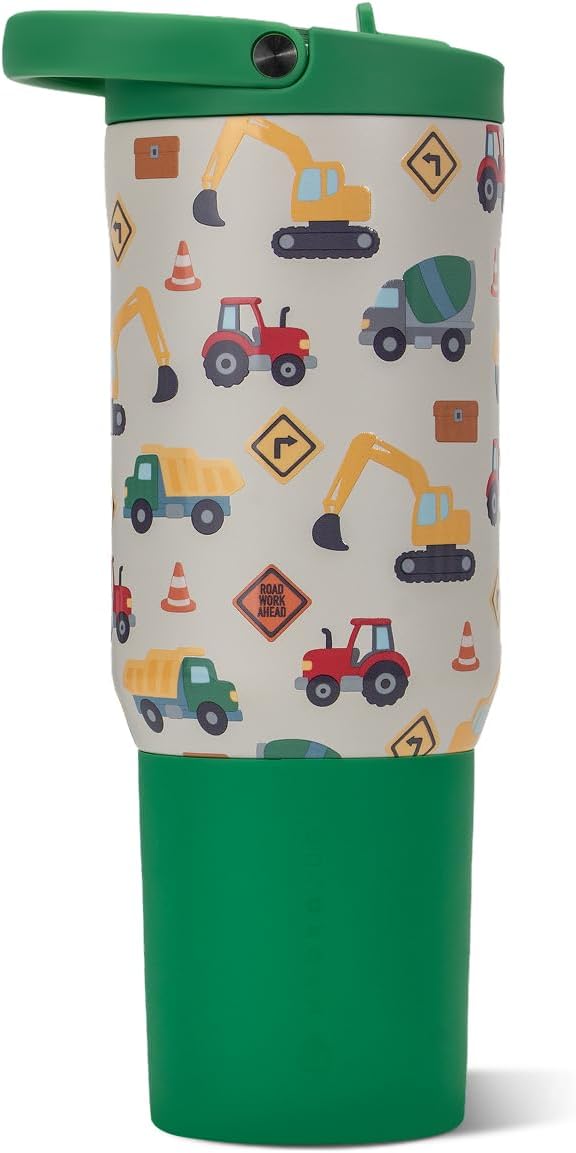 HydroJug Sport 32 oz Insulated Stainless Steel Water Bottle, Berry Pop