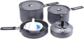 Fire-Maple Feast Outdoor Camping Cookware, Pot and Pan Set Stackable Kit