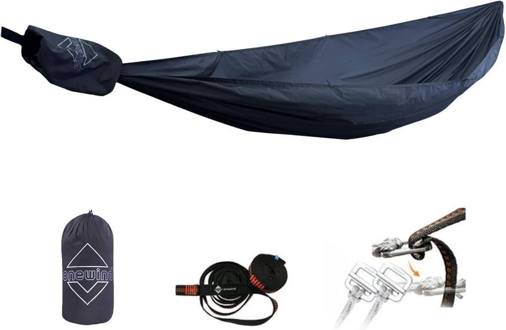 Onewind 11ft Ultralight Camping Hammock for Hiking Backpacking, Blue