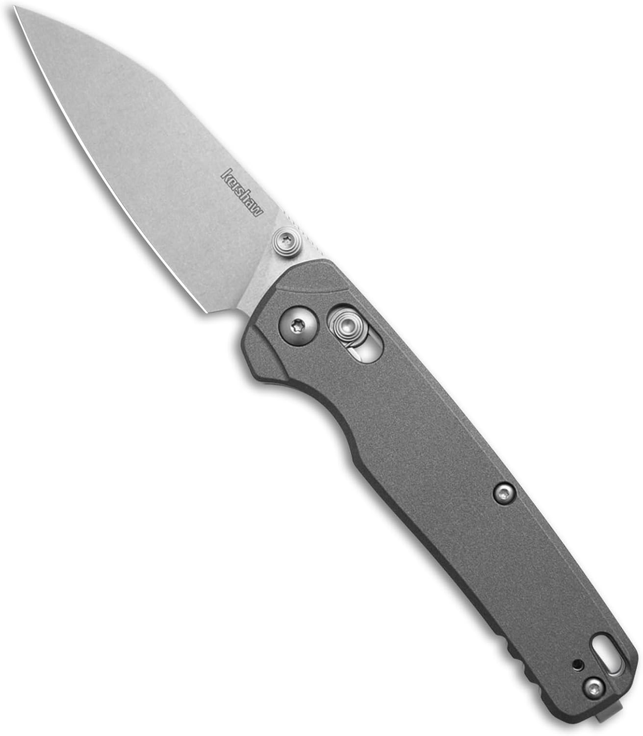 Kershaw Bel Air Pocket Knife, Made in The USA, 3.1 inch CPM MagnaCut Steel Blade, EDC Design, Duralock Locking Mechanism, Manual Folder, Pocketclip