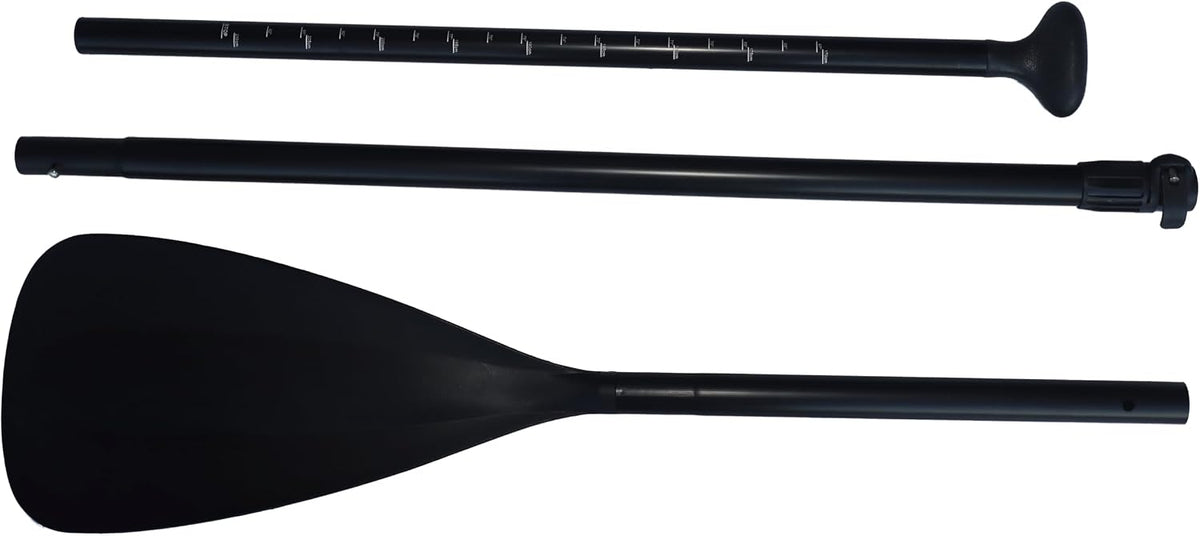 METER STAR 3-Piece Adjustable Aluminium SUP Paddle Board Paddles, Lightweight Stand Up Paddle Oars for Paddleboard, Adjustable Aluminum Alloy PU Coated Shaft 67"-83" for Surfing, Floating,Water Sport