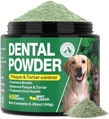 Dog Dental Powder for Teeth Cleaning & Breath Freshener 150g
