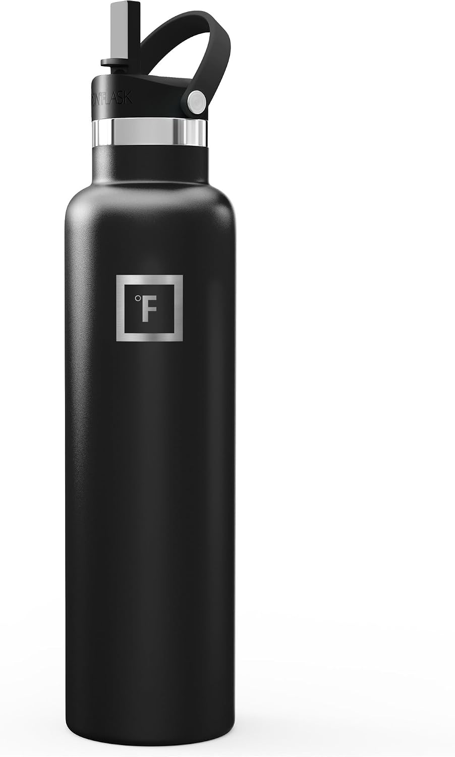 IRON °FLASK 24 oz Narrow Mouth Water Bottle with Straw