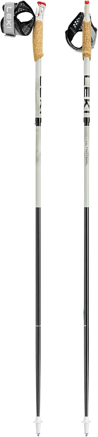LEKI Ultratrail FX.One Trekking Poles | Carbon, Foldable, Ultralight Trail Running & Hiking Sticks
