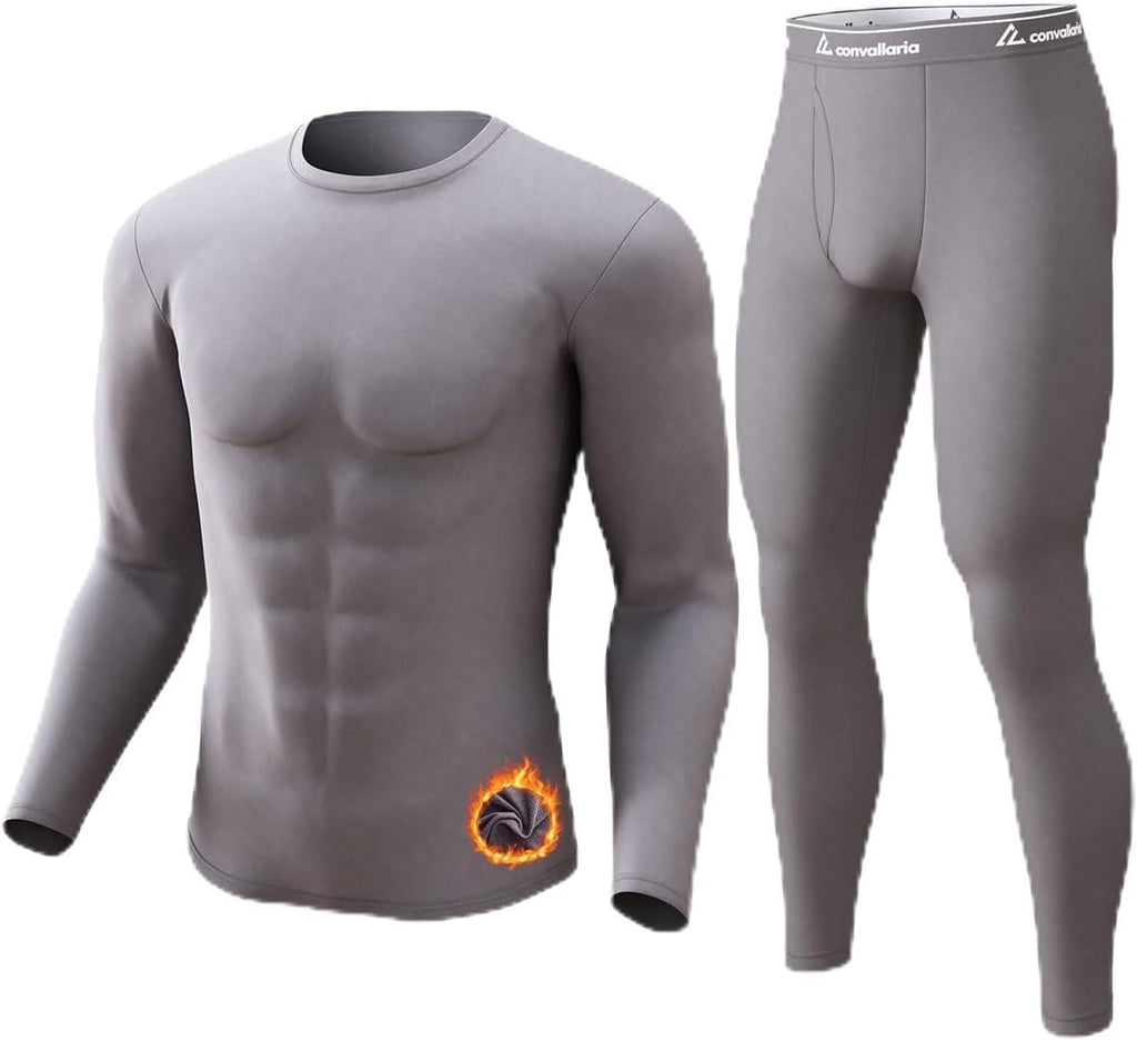 Thermal Underwear Long Johns for Men Cold Weather Base Layer Set
