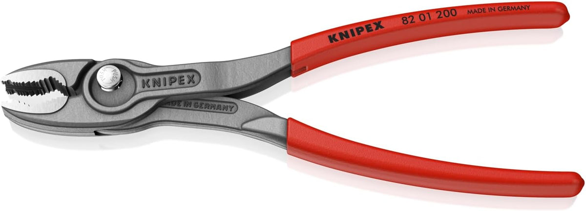KNIPEX 82 01 200 TwinGrip Pliers, 8-inch
