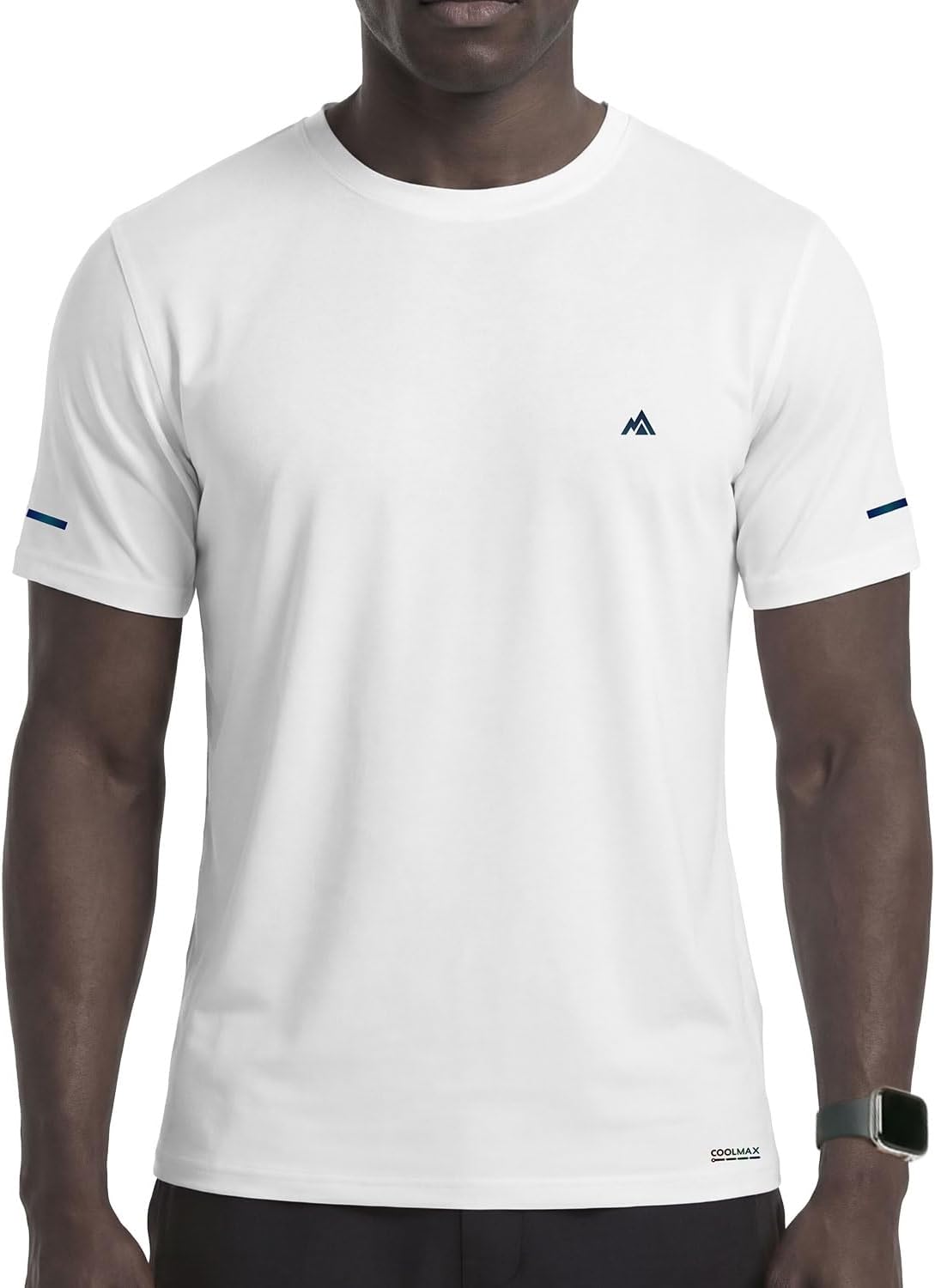 Bamboo Viscose Cooling Workout T-Shirt for Men, Summer Lightweight