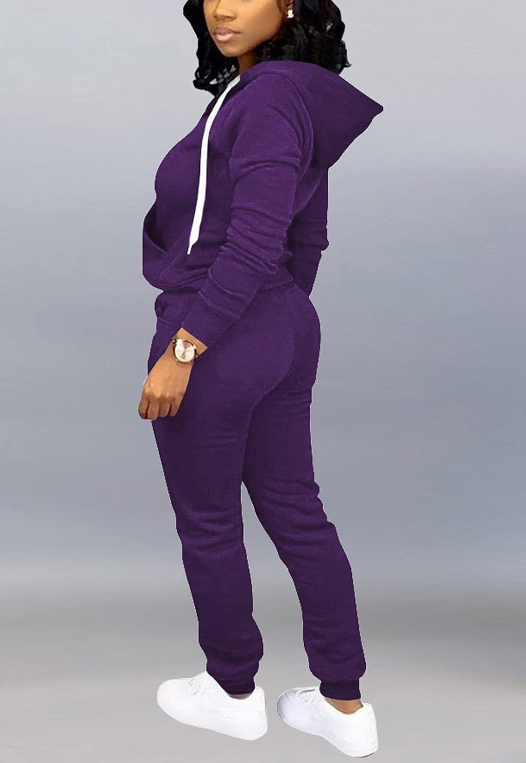Mrskoala Two Piece Outfits for Women Tracksuit Sweat Suits Workout Sets Loungewear with Pocket
