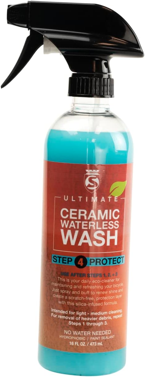 SILCA Ultimate SPA 4-Part Bike Cleaning Kit - Degrease, Wash, Seal, and Wax