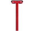 Woodpeckers T Square, 600 MM, Precision Woodworking T-Square Ruler, Built-in Edge Support, Scribing & Shelf Pin Guides, Rack-It Mount, Made in USA