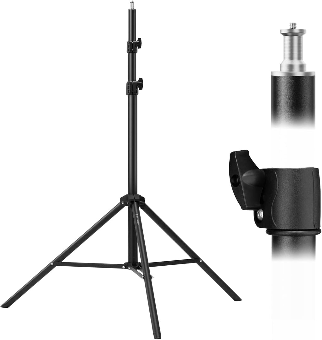 K&F CONCEPT Light Stand for Photography, 9.1ft/2.8M Extendable Tripod