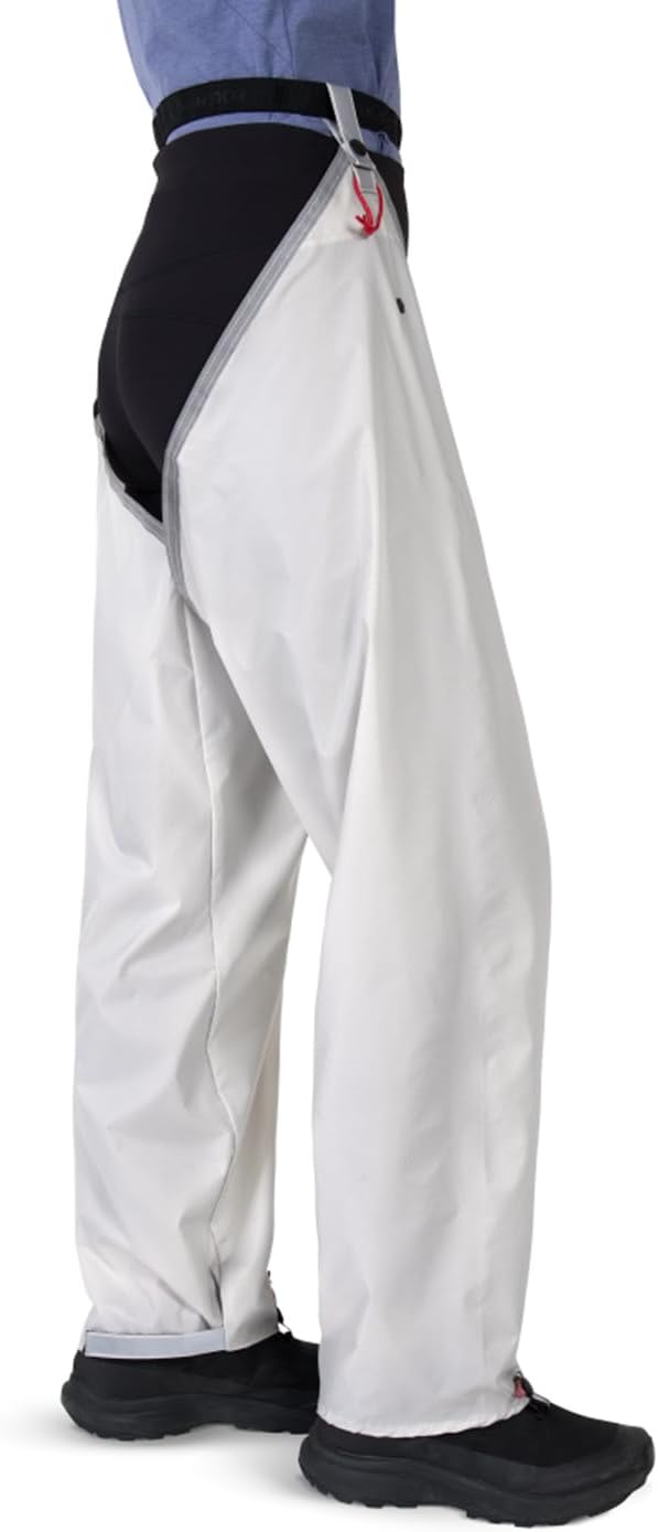 2000mm Waterproof Full Leg Gaiters, Protection for Ankle to Thigh Chaps,ltra-Lightweight Rain Pants