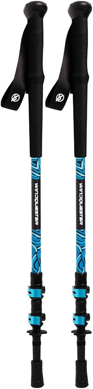 Strider X Carbon Fiber Trekking Poles Adjustable Hiking Poles