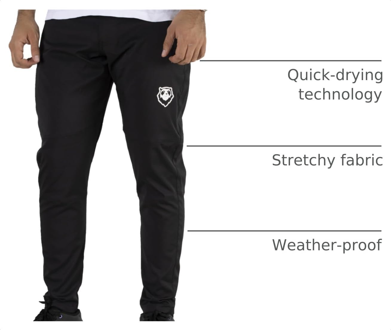 Mountain Bike Pants, Enduro, Downhill, Water Repellent