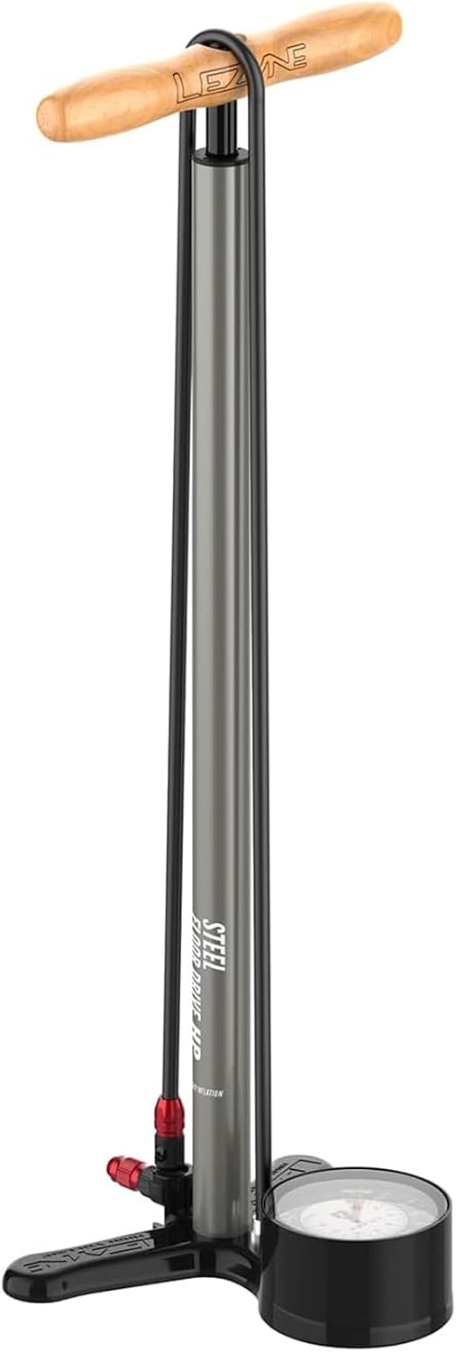LEZYNE Steel Floor Drive 3.5 High Pressure Bicycle Floor Pump