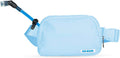 HY-FAN Kenai Hydration Cross Body with Bladder, 17oz BPA-Free, Hands-Free Design, Secure Pockets, Ideal for Travel, Daily Use and More (Light Blue)
