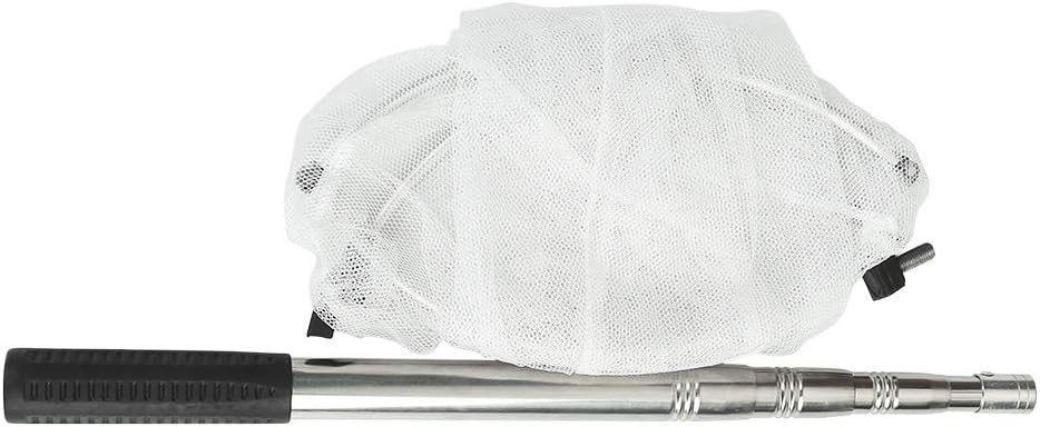 RESTCLOUD Insect and Butterfly Net with 12" Ring, 24" Net Depth, Handle Extends to 59 Inches