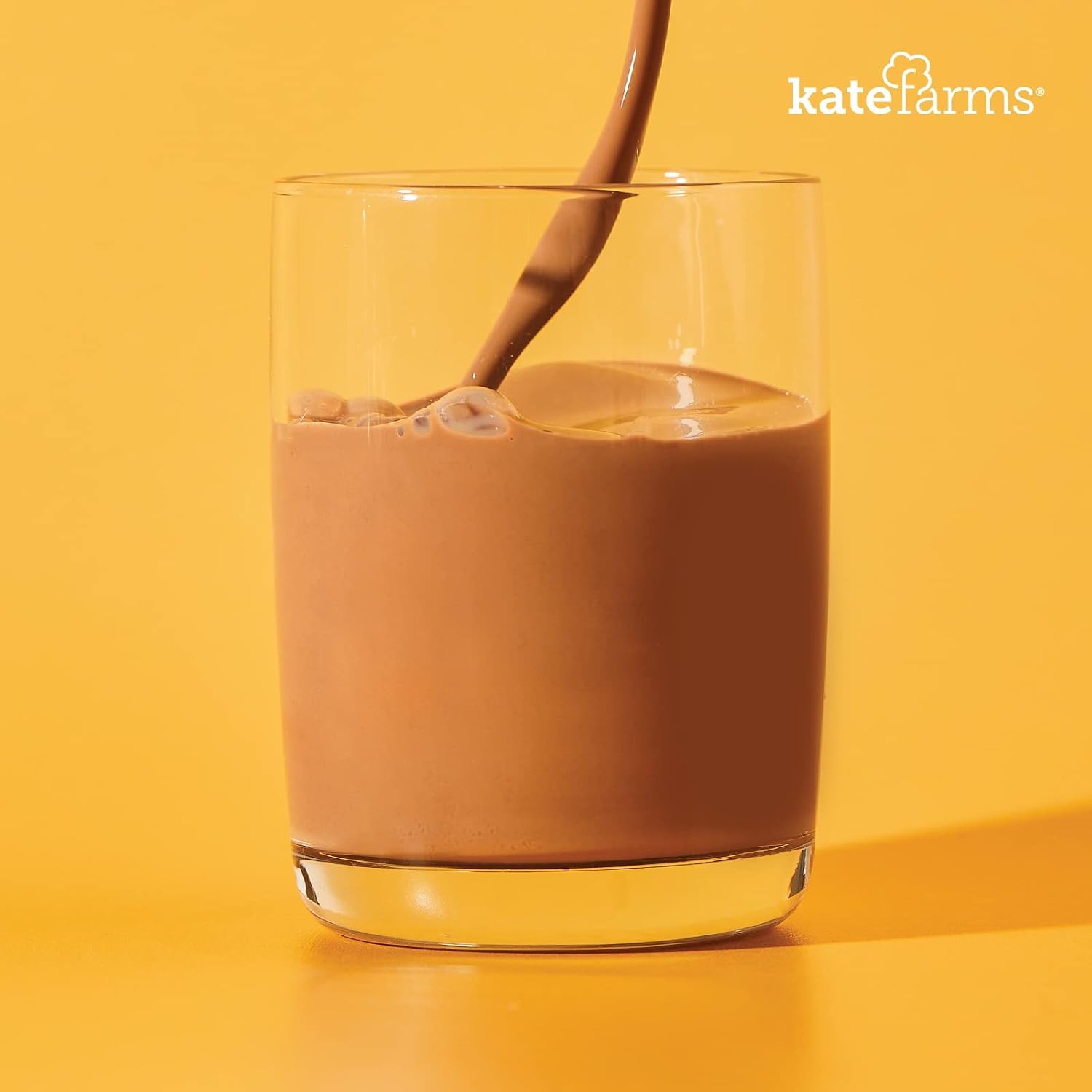 KATE FARMS Organic Nutrition Shake, Chocolate, 16g Protein, 6 Pack