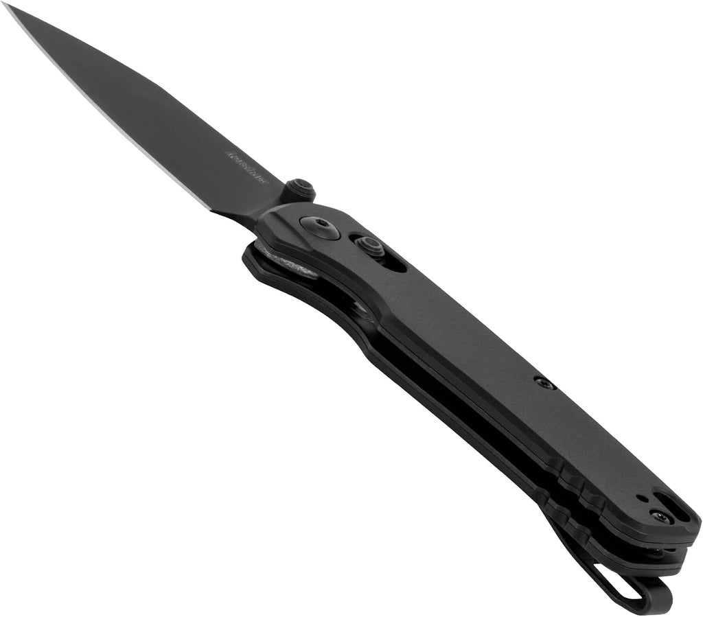 Kershaw Bel Air Pocket Knife, Made in The USA, 3.1 inch CPM MagnaCut Steel Blade, EDC Design, Duralock Locking Mechanism, Manual Folder, Pocketclip