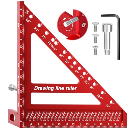 8.5 inch 3D Multi-Angle Measuring Ruler-Large Precision Woodworking