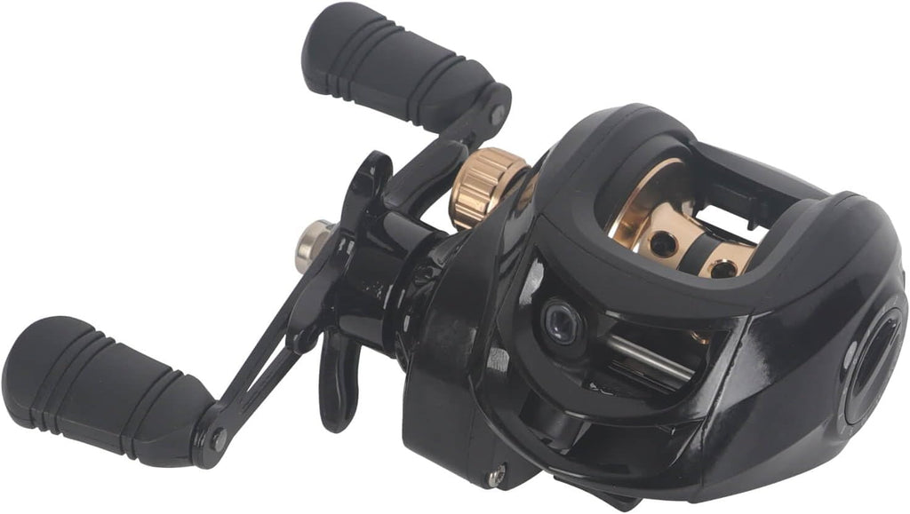 Baitcaster Reels, 7.2:1 Gear Ratio Baitcasting Fishing Reel with 18+1bb