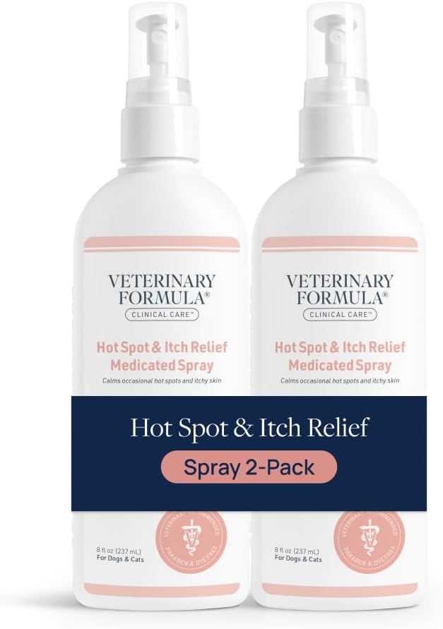 Veterinary Formula Clinical Care Hot Spot & Itch Shampoo + Spray Bundle