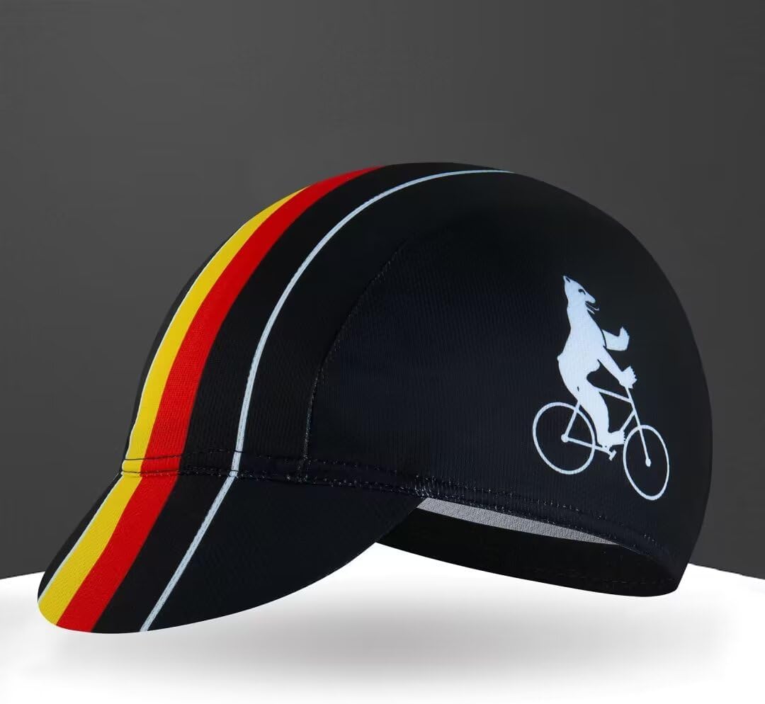 Cycling Cap for Man and Woman Cycling Hat Under Helmet-Polyester Breathable Sweat Absorbent