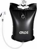 Portable 2.5 gal Bedside and Outdoor Shower Bag with Hose and Sprayer