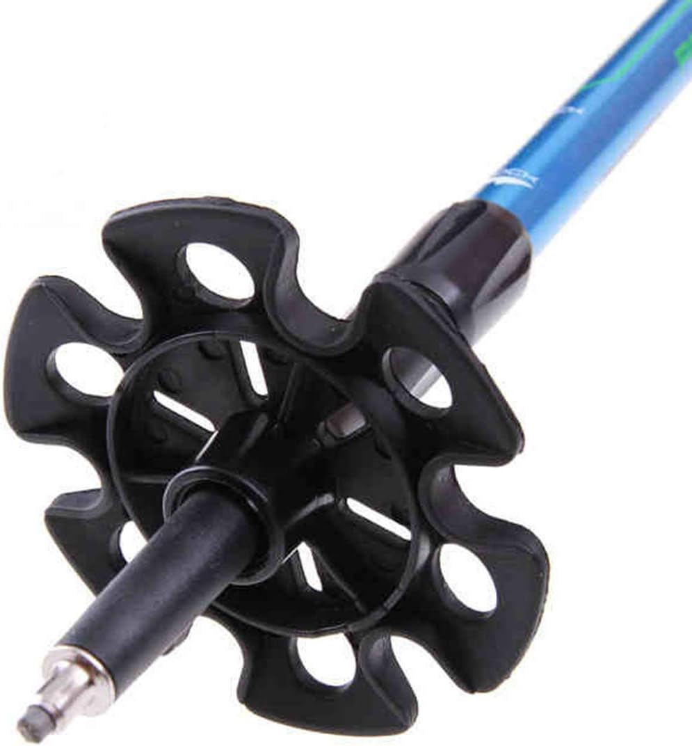 Trekking Pole Accessories Extra Thick and Wear Resisting Rubber Tips Snow Support Mud Support for Hiking Poles for All Common Trekking Poles, Hiking Sticks, Nordic Walking Poles with a Inner Diameter of 11mm/0.43"