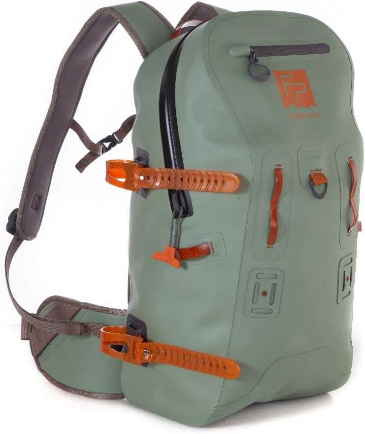 fishpond Thunderhead Waterproof Backpack – Fully Submersible Zipper, Accessory Attachments, 28L | Fishing Backpack - Eco Yucca