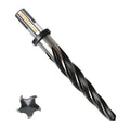11/16" Reamer Drill Bit for Metal, M2 HSS Taper Reamer for Steel, Alloy, Wood, Plastic to Align, Enlarge Holes – 5-Spiral Flutes,1/2" Non-Slip Shank, 17mm Car Reamer, Bridge Construction Reamer