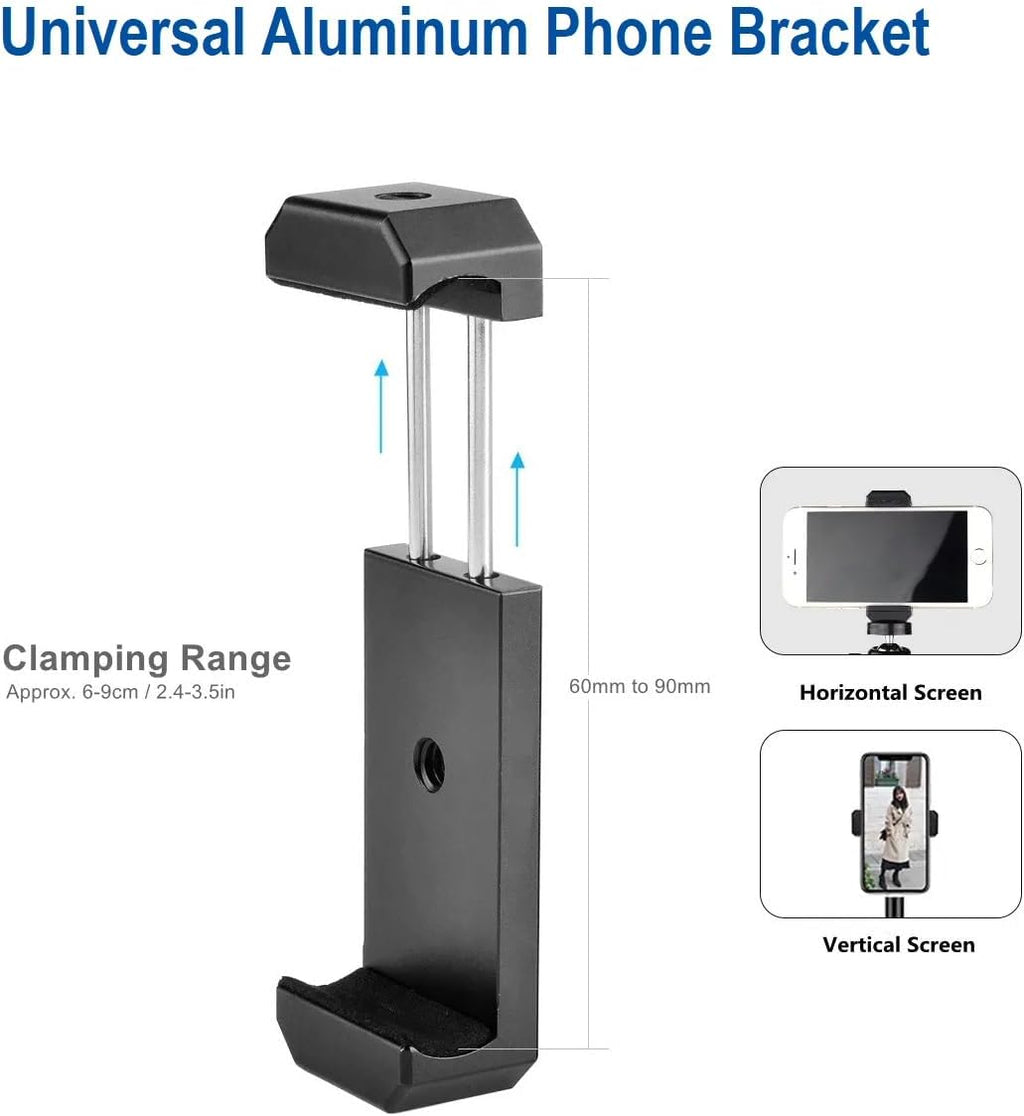 80'' Osmo-Mobile Floor Tripod-Stand Holder for DJI Osmo Mobile 8 SE 7P 7 6 5 4 / Osmo-Pocket 4 3 2 1 / Osmo Action 6 5 pro 4 3 2 1