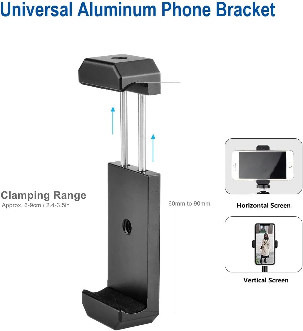 80'' Osmo-Mobile Floor Tripod-Stand Holder for DJI Osmo Mobile 8 SE 7P 7 6 5 4 / Osmo-Pocket 4 3 2 1 / Osmo Action 6 5 pro 4 3 2 1