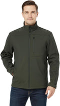 Weatherproof Men's Softshell Jacket – Wind & Water Resistant – Breathable, Lightweight Outdoor Coat