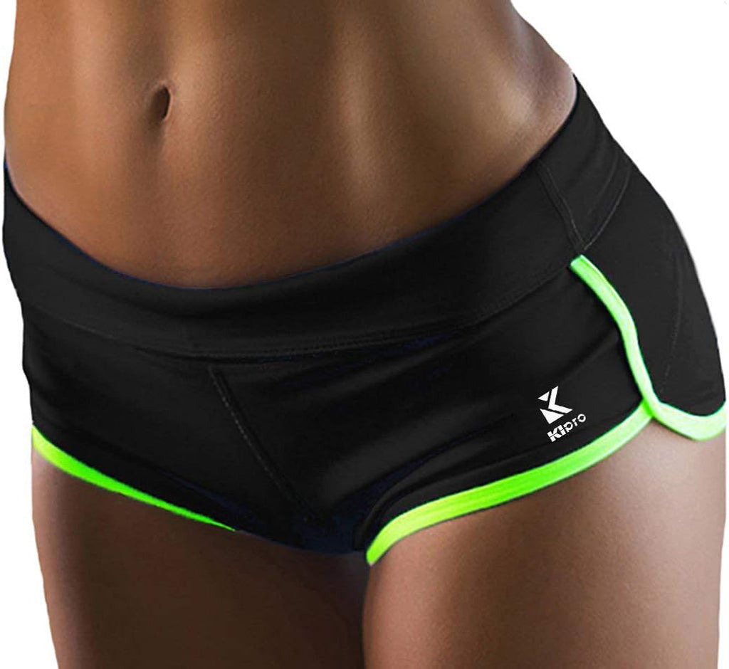 Women's Active Shorts Fitness Sports Yoga Booty Shorts for Running Gym Workout