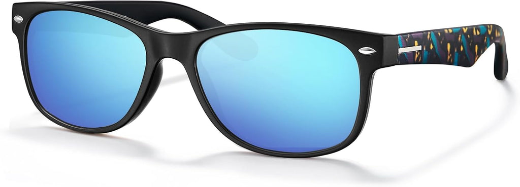 CARFIA Polarized Sunglasses Men Womens UV Protection,TR90 Lightweight Frame Sports Life Style Outdoor Running Sun Glasses