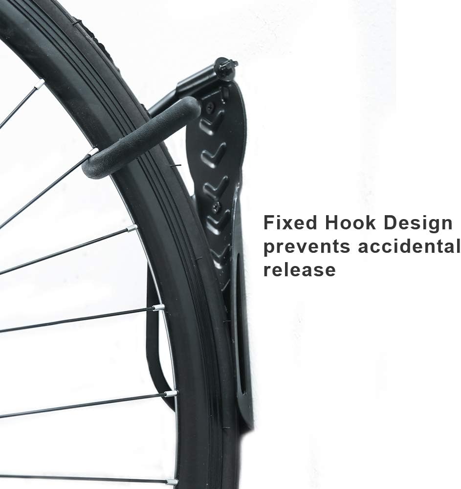 Wallmaster Bike Storage Rack for Garage, Wall Mount Bicycles Hanger