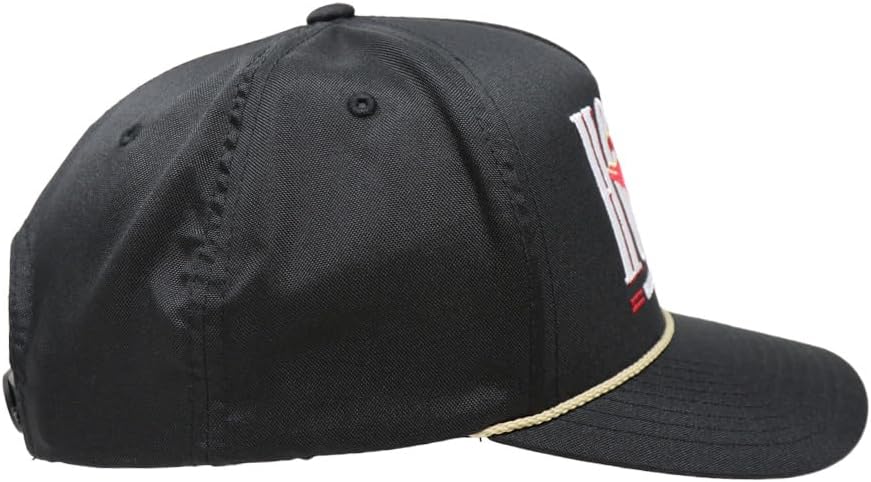 HOOEY Wild Ride Adjustable Snapback Rope Hat