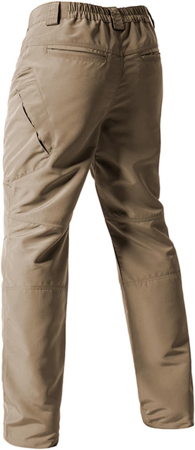 Men's Stretch Tactical Pants,Water Resistant Ripstop Cargo Pants,Lightweight Outdoor Work Hiking Pants with Pockets