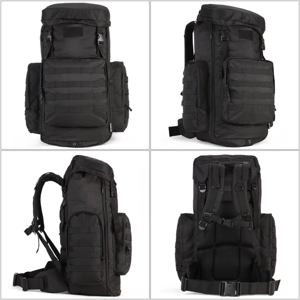 Hiking Backpack 70L Large 85L Tactical Backpack MOLLE Military Trekking Rucksack